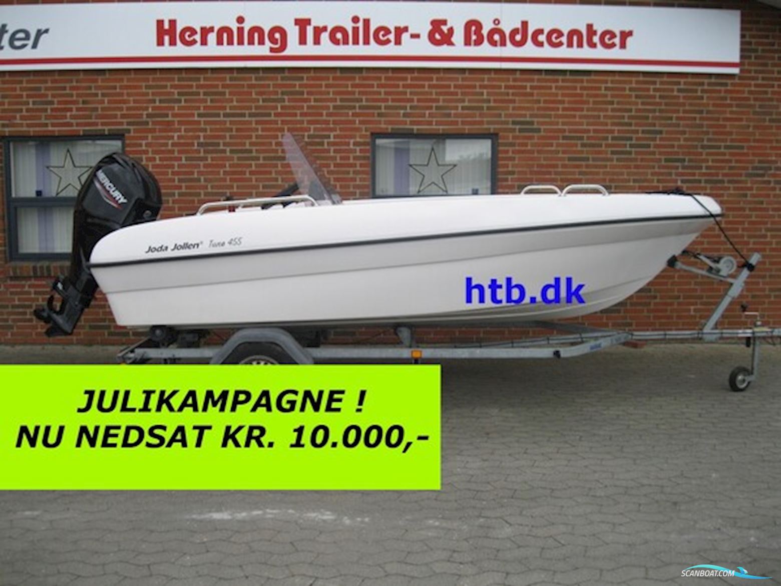 Joda Tunø 455 m/Mercury F50 hk EFI 4-takt og Variant trailer - NU NEDSAT KR. 10.000,- ! Motorboten 2018, met Mercury motor, Denemarken