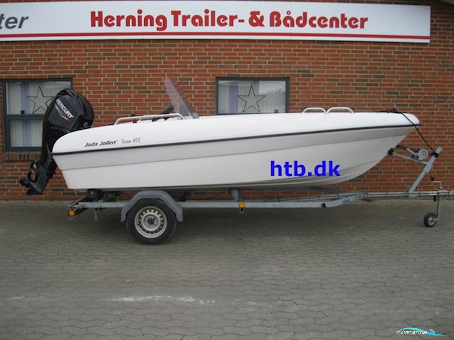 Joda Tunø 455 m/Mercury F50 hk Efi 4-Takt og Variant Trailer Motorboten 2018, met Mercury motor, Denemarken