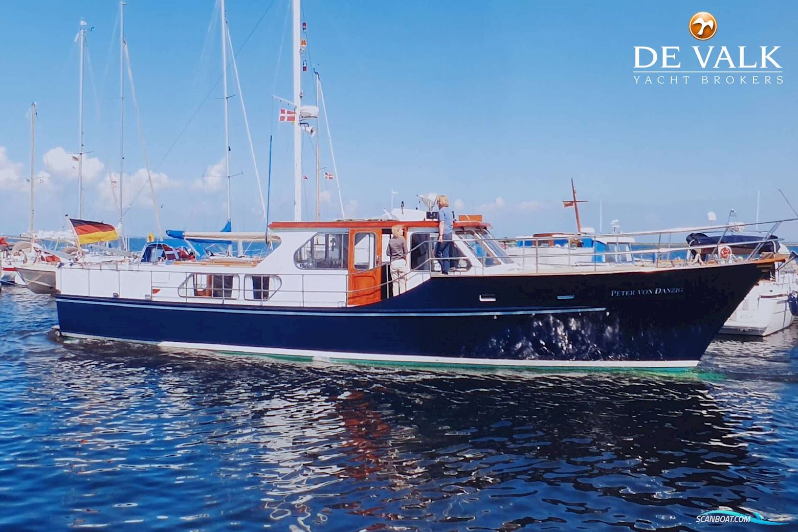 Jongert Motoryacht 16M Motorboten 1963, met Daf motor, Duitsland