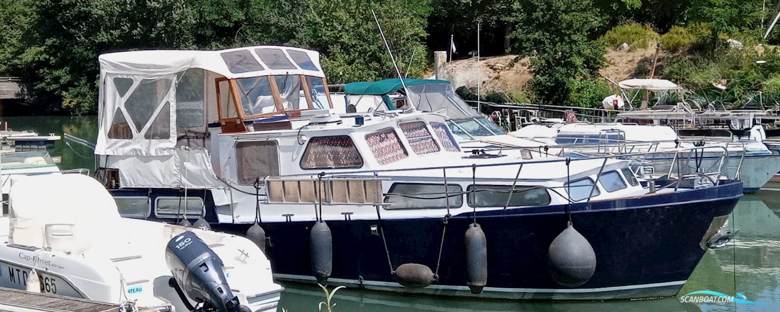 Jonker Paans Cruise 10.80 Motorboten 1967, met Fnm-Cmd : Atm 70 (70cv) Diesel , 2005 motor, France