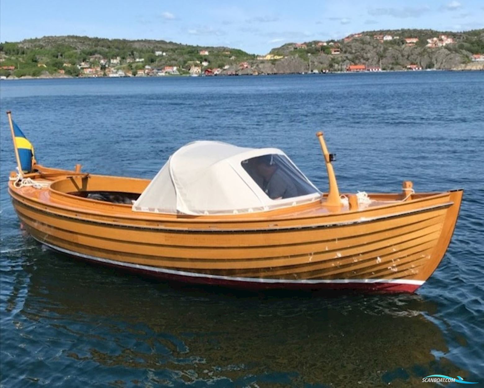 Kålviksnipa i Ek-Oregon Pine Motorboten 2026, met Volvo Penta D1-20 motor, Sweden