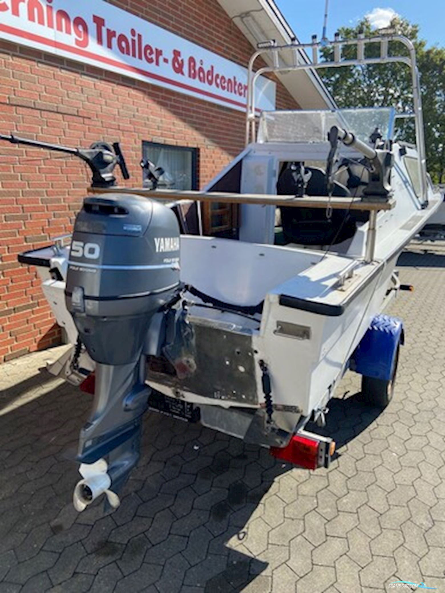 Kabinebåd 17" m/Yamaha F50 hk 4-takt