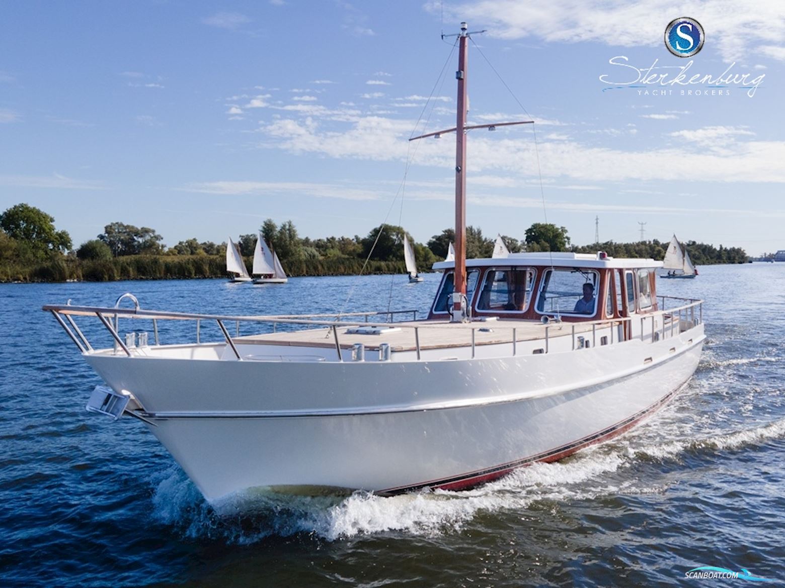 Kempers Eurotraveller 1500 OK Motorboten 1991, met Volvo Penta motor, The Netherlands