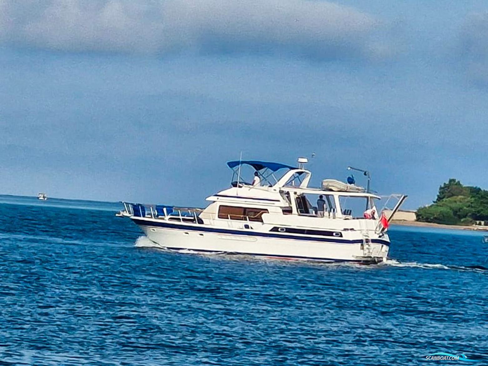 Kha Shing Yachts 53 Motorboten 1992, met Caterpillar 3208 NA motor, Griekenland