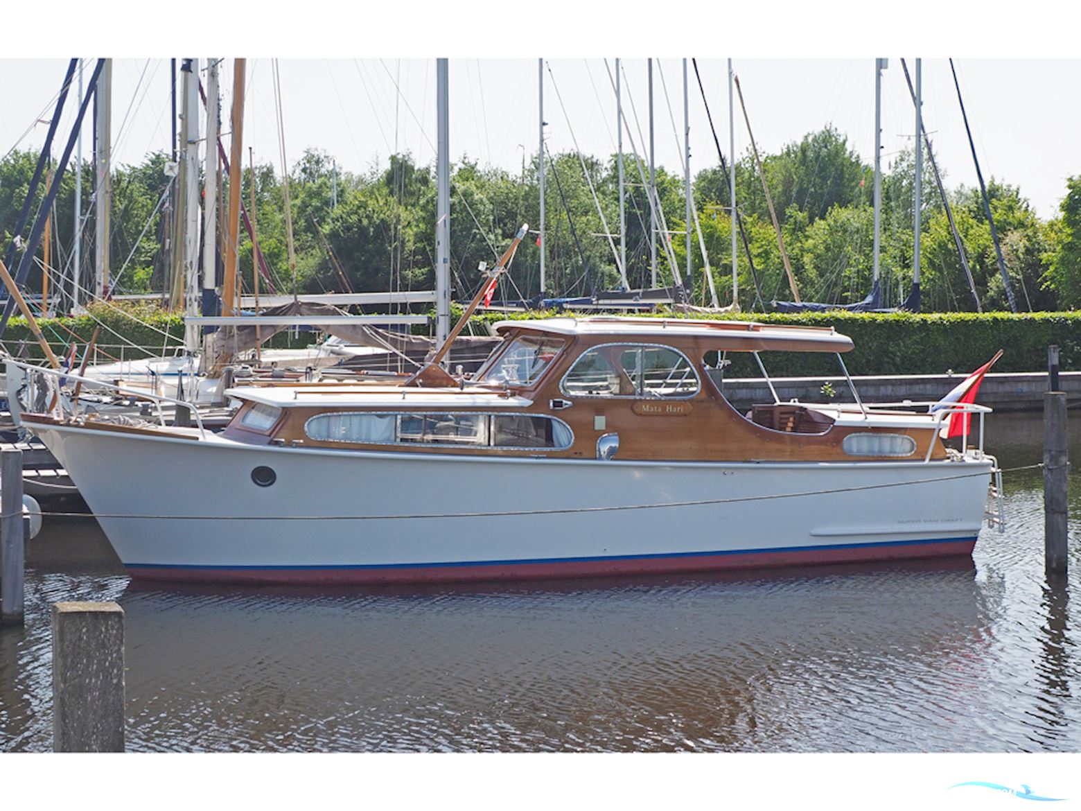 Klaassen Super van Craft 950 AK Motorboten 1969, met Vetus M4.14 motor, The Netherlands