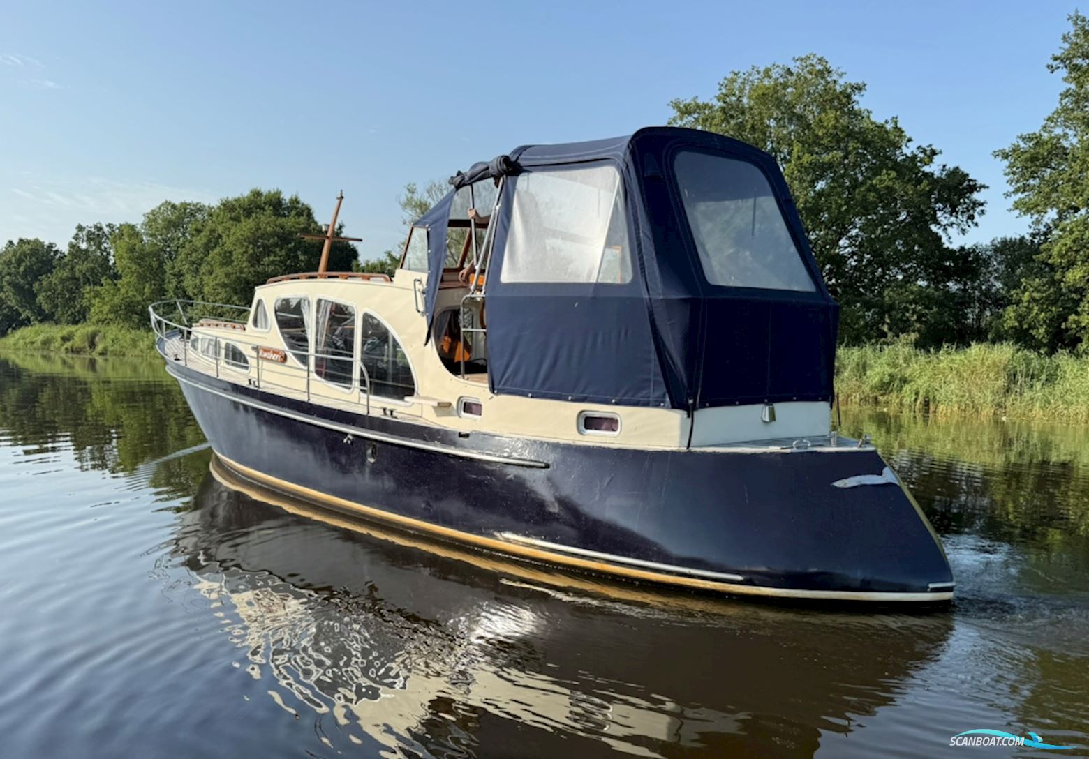 Klassiek Rondspant Motoryacht  1280