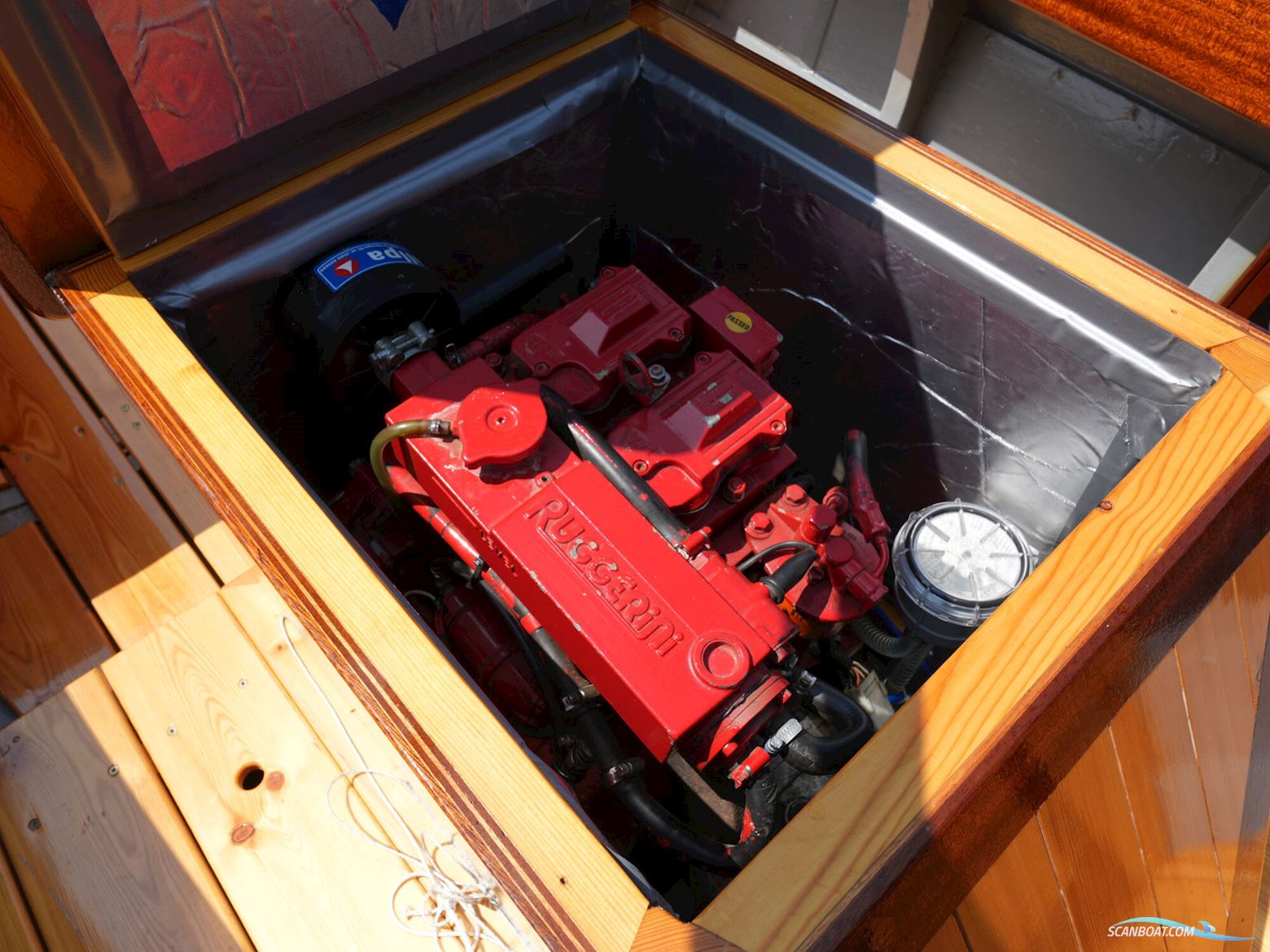 Klassieke Mahoniehouten Sloep 6.20