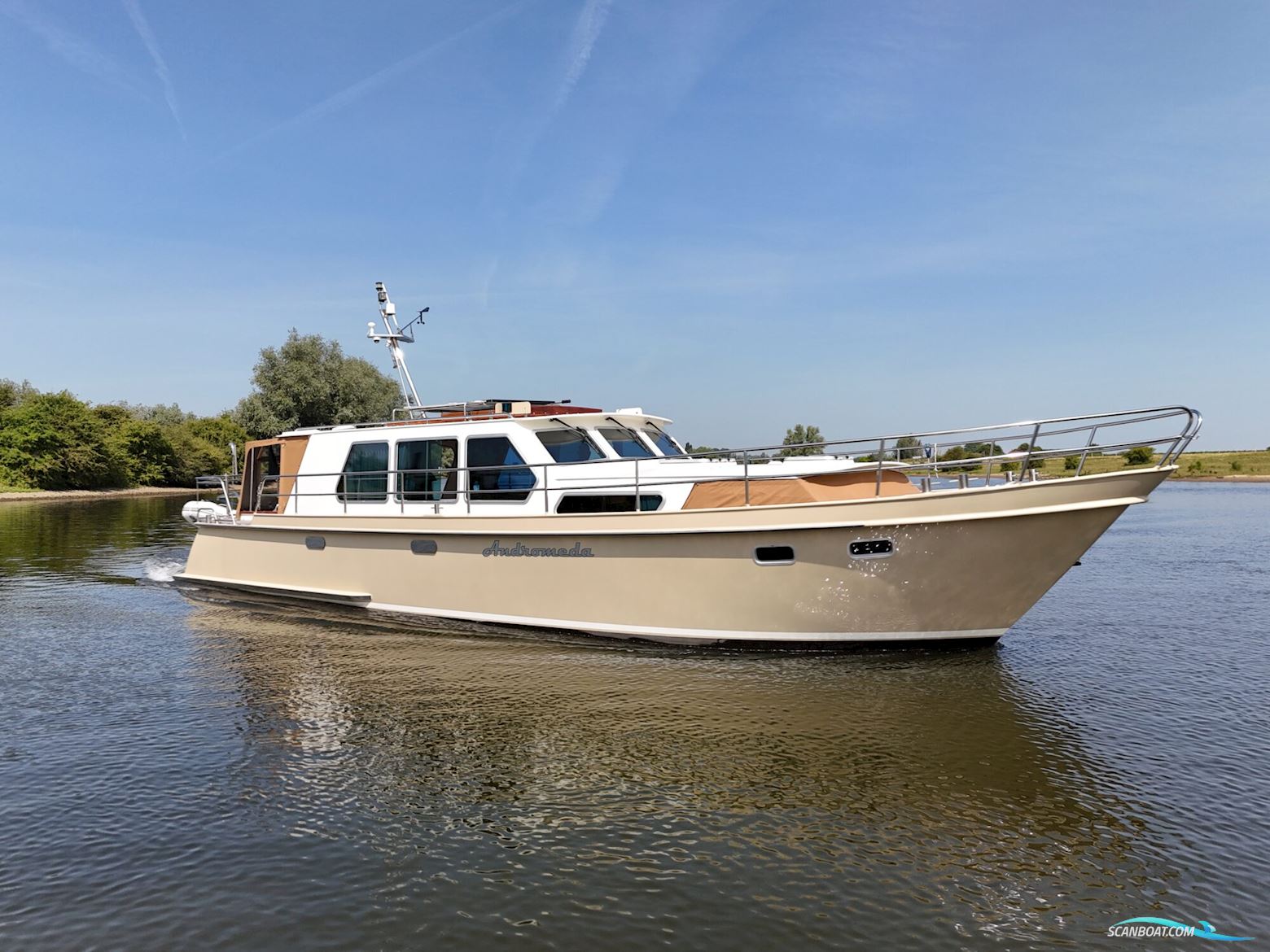 Kok Kruiser 12.50 OK Motorboten 1998, met Ford Genesis motor, The Netherlands