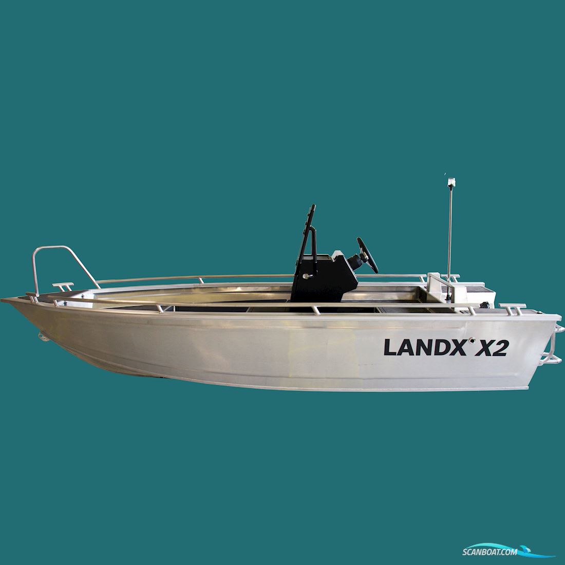 Landx X2 Aluminium Boat