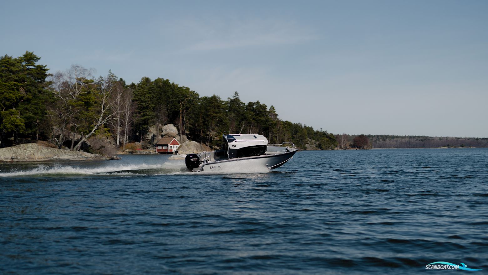 Landx X6 Aluminium Cabin Boat