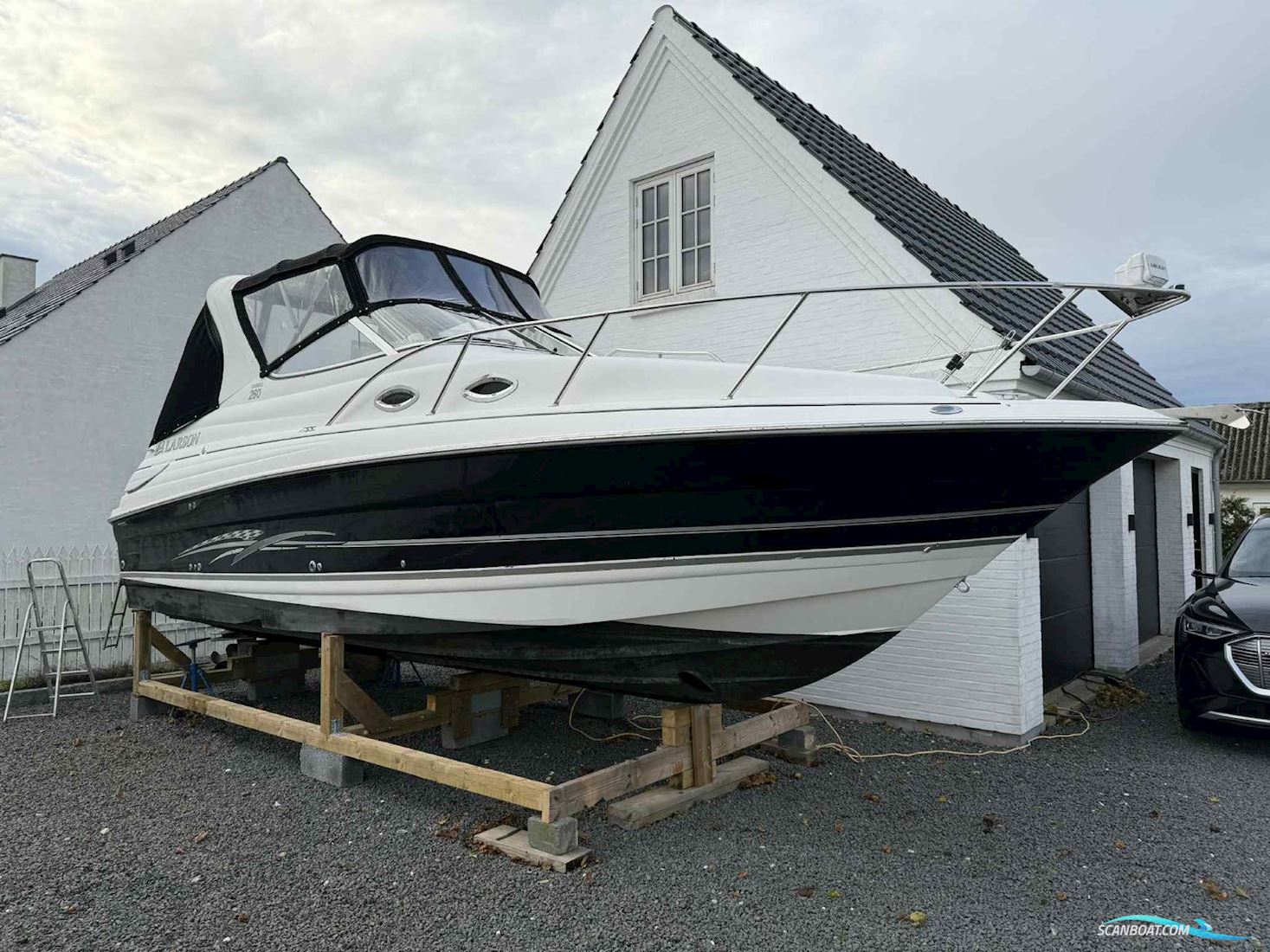 Larson 260 Cabrio Diesel Motorboten 2008, met Volvo Penta D4 - 225 motor, Denemarken