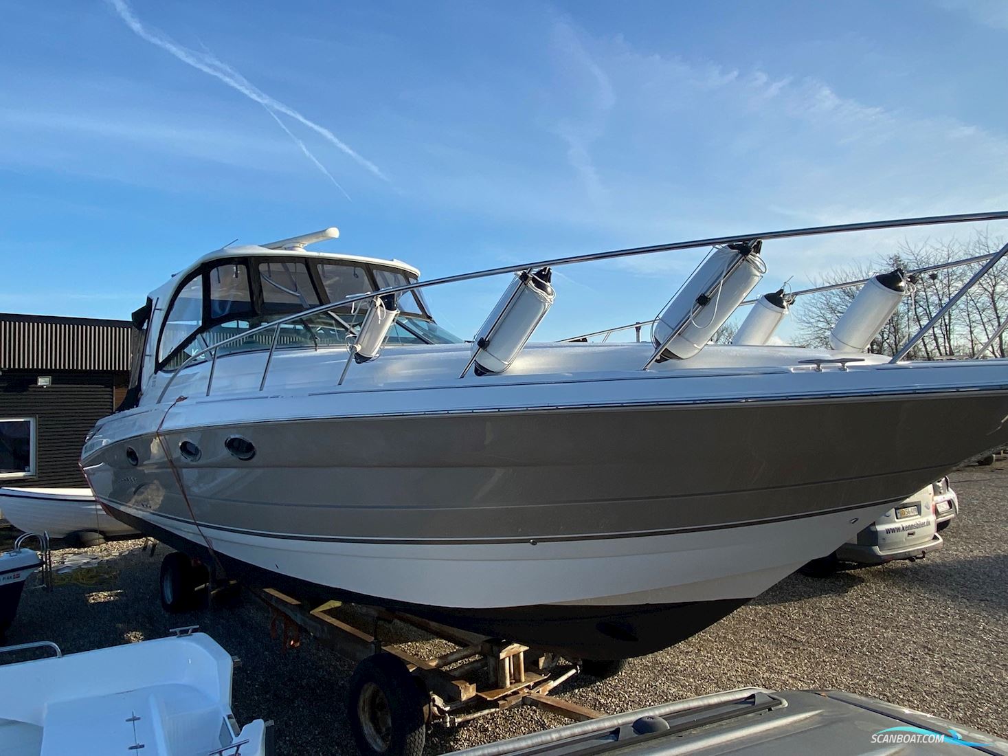 Larson 370 Cabrio HT Motorboten 2008, met Volvo Penta 8,1 motor, Denemarken