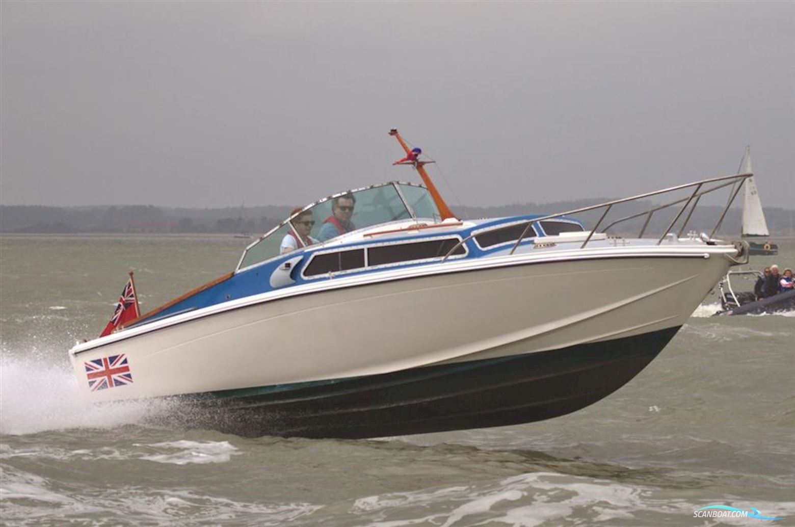 Levi Triana 25 Motorboten 1969, met 1 x Volvo Penta V8-350-C motor, United Kingdom