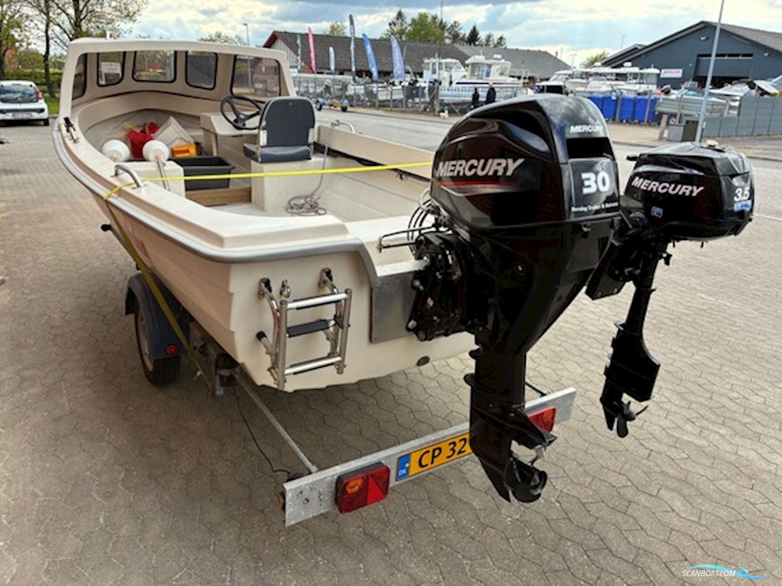 Limbo 17 m/hardtop m/Mercury F30 hk EFI 4-takt og Variant trailer