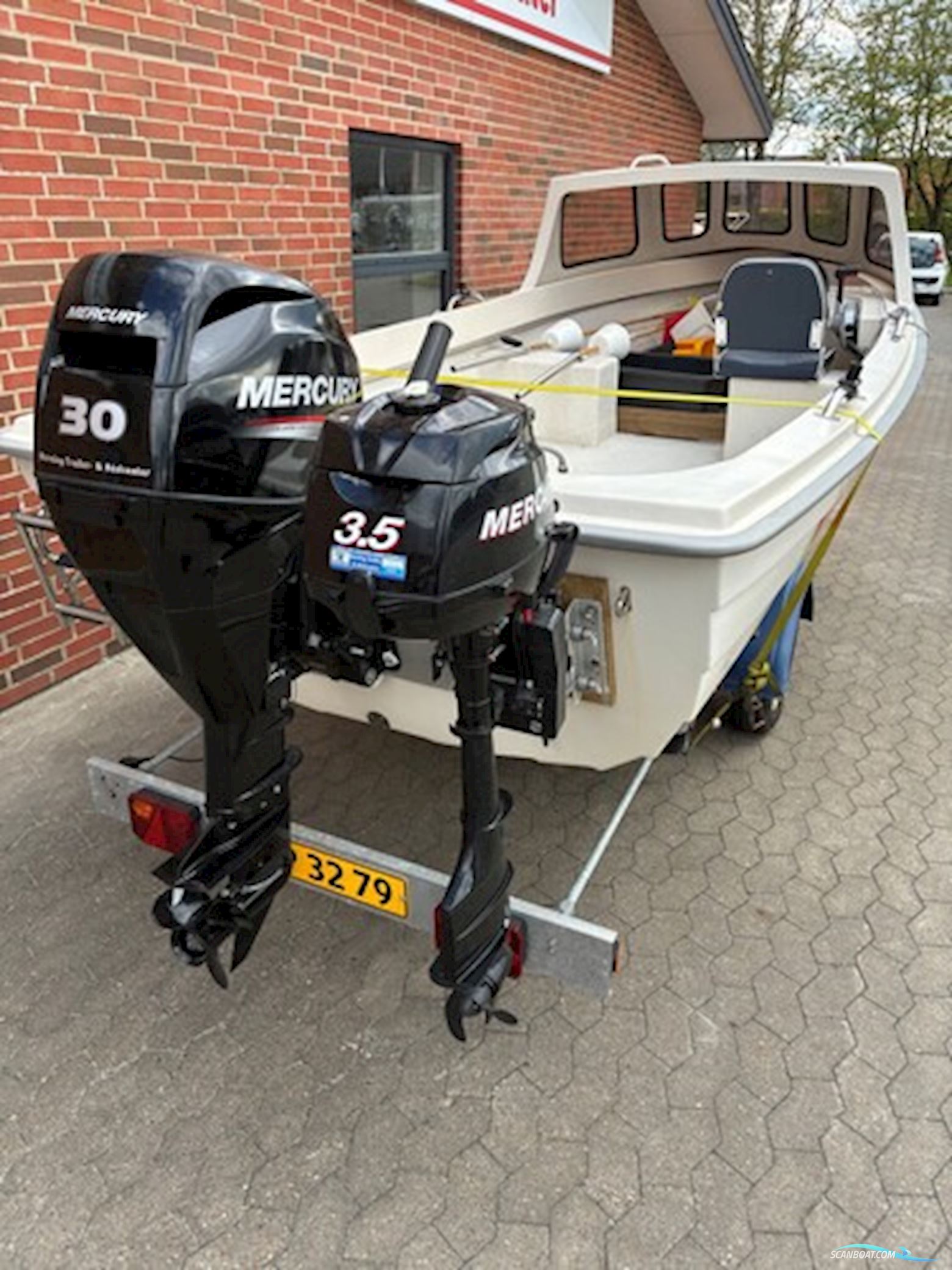 Limbo 17 m/hardtop m/Mercury F30 hk EFI 4-takt og Variant trailer