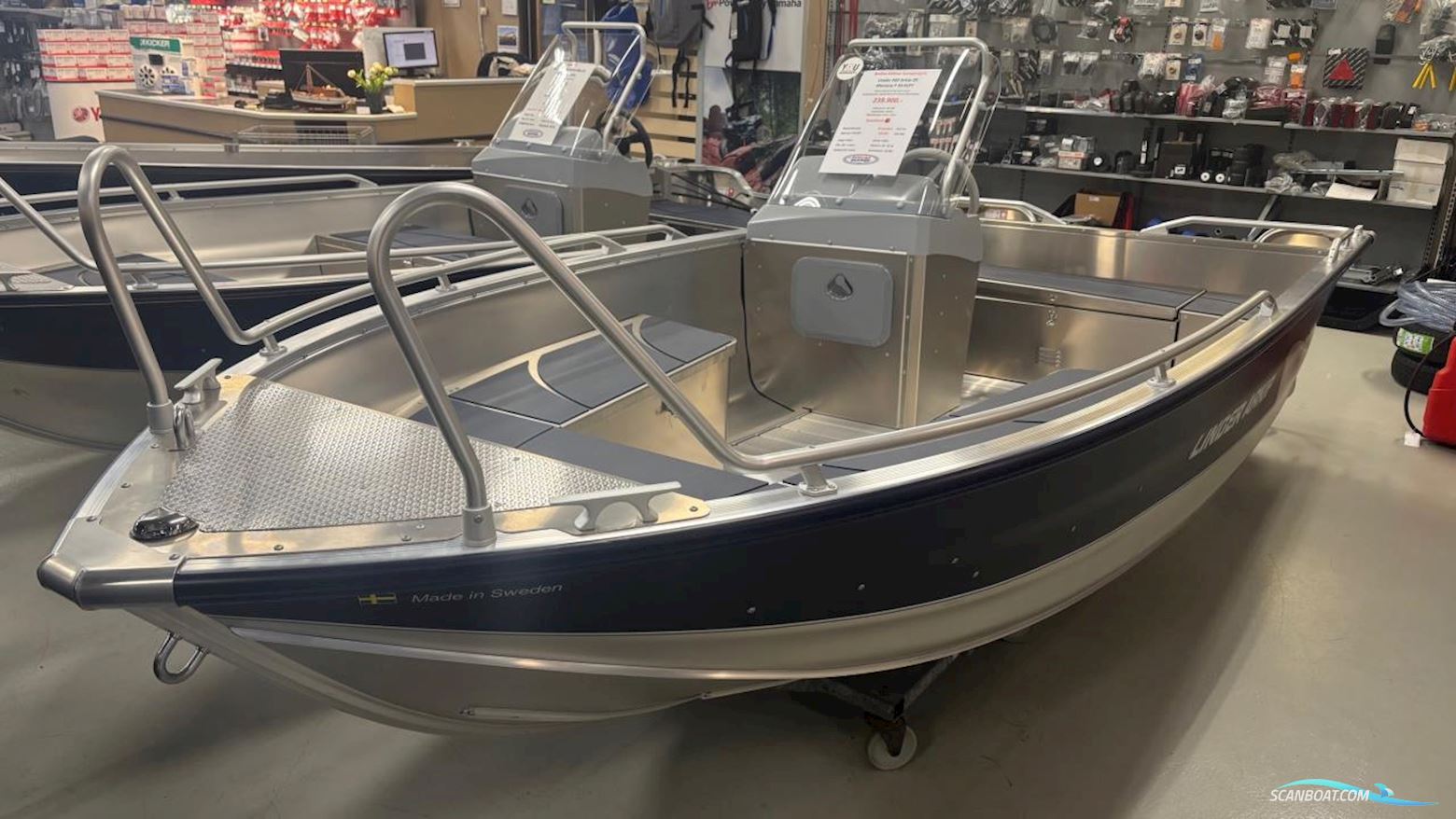 Linder Arkip 460 Motorboten 2025, met Mercury motor, Sweden