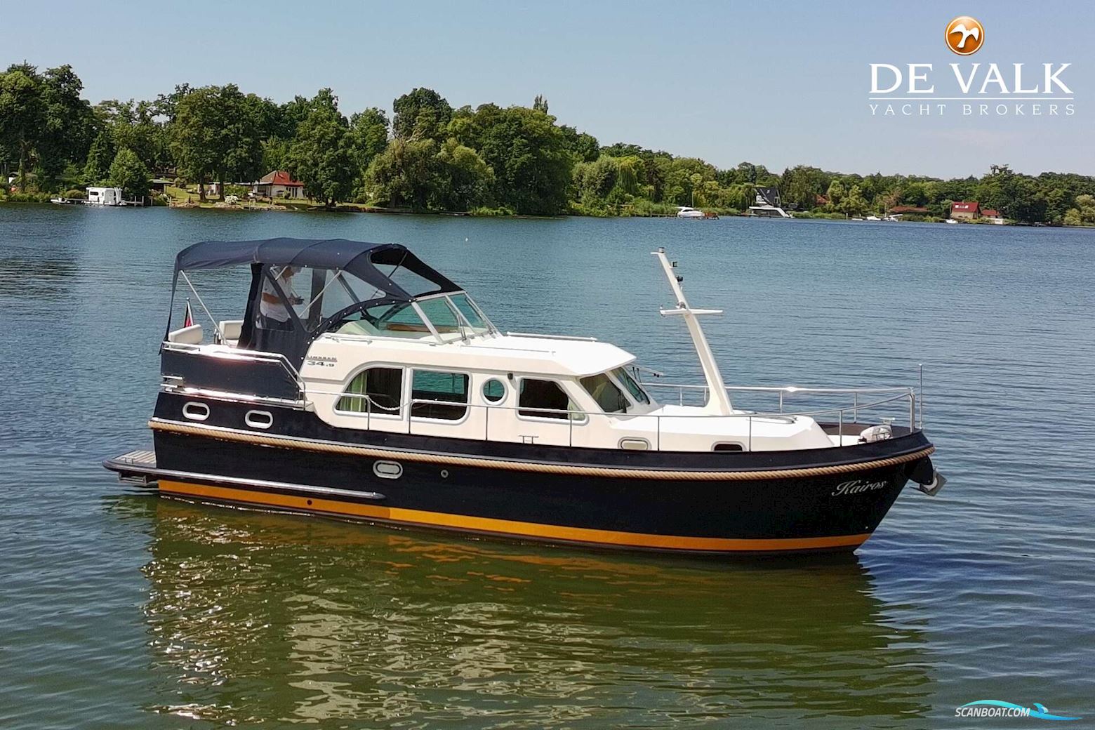 Linssen 34.9 Sedan/AC Motorboten 2012, met Volvo-Penta motor, Duitsland