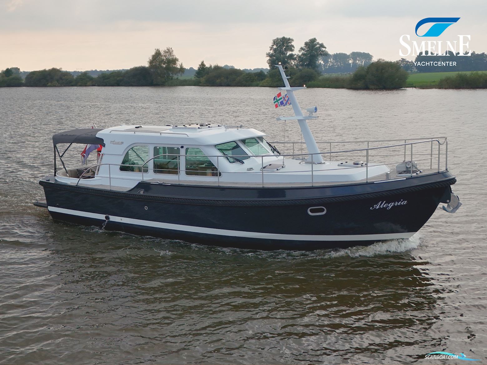 Linssen Grand Sturdy 380 Sedan Motorboten 2004, met Volvo Penta, D2 motor, The Netherlands