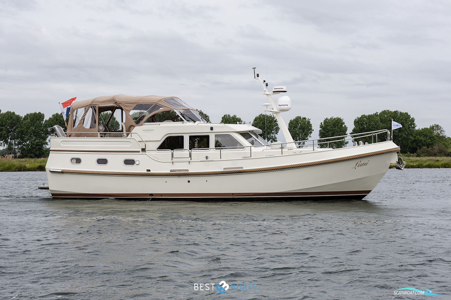 Linssen Grand Sturdy 430 AC Mkii Diamond Motorboten 2009, met Vetus Deutz is Een Betrouwbare Combinatie Van Twee Bekende Merken in de Maritieme Wereld: Vetus, Gespecialiseerd in Scheepsmotoren en -Onderdelen, en motor, The Netherlands