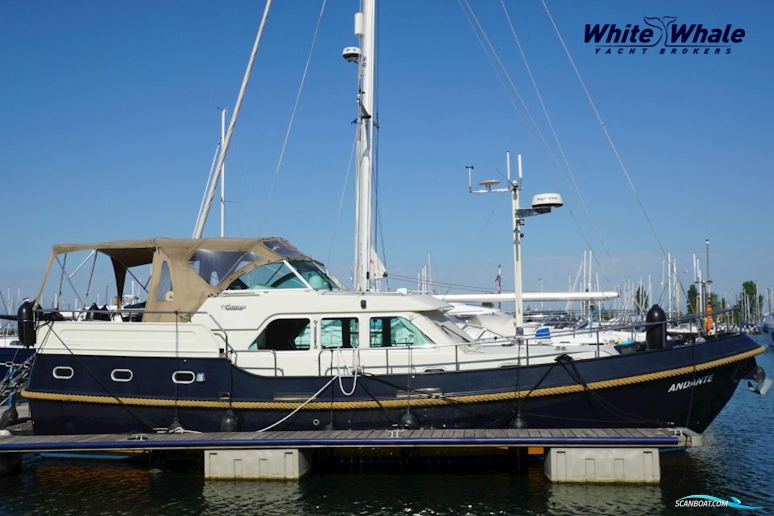 Linssen Grand Sturdy 430 Motorboten 2003, met Volvo Penta motor, The Netherlands