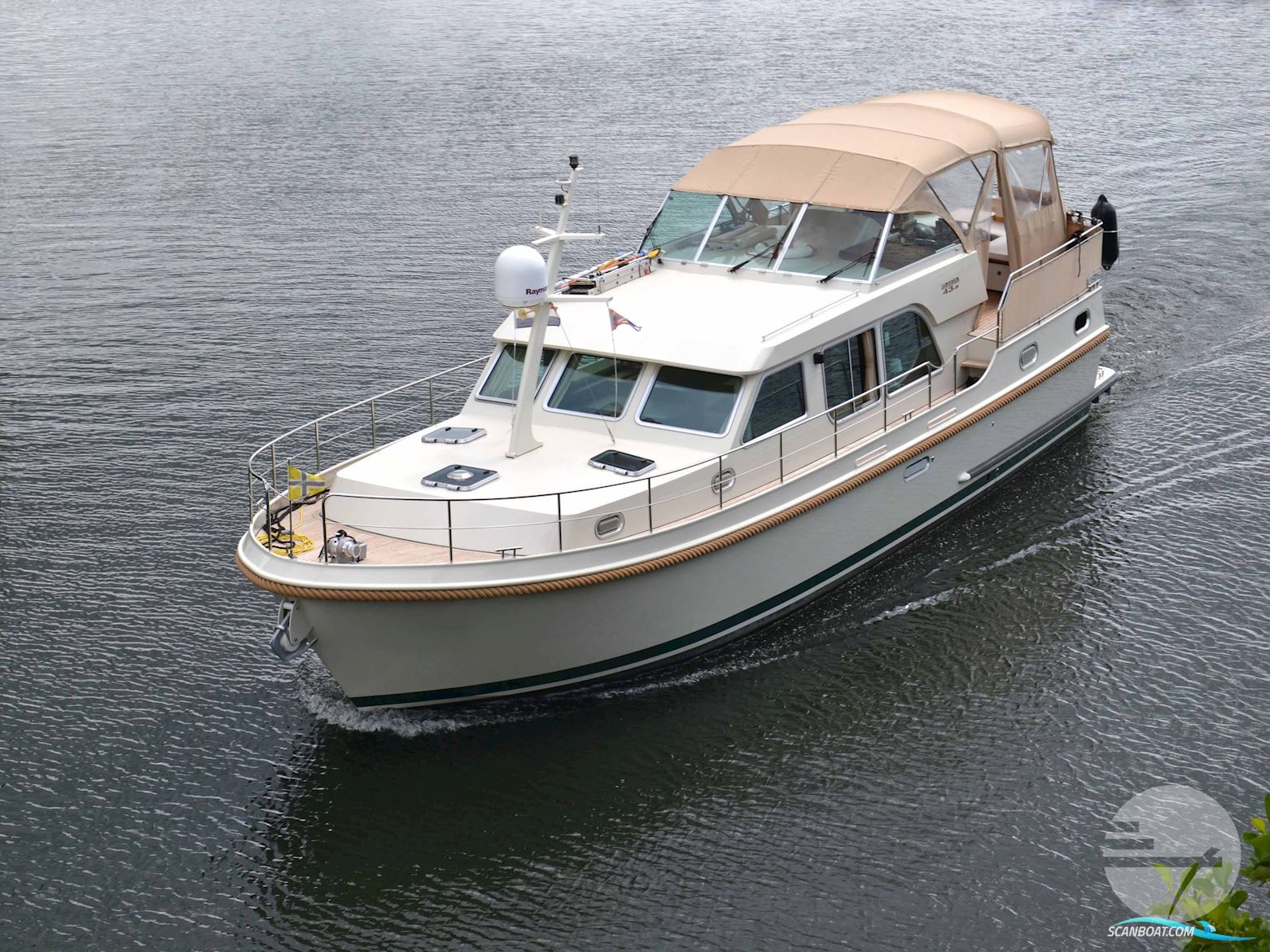 Linssen Grand Sturdy 43.9 AC Motorboten 2016, met Volvo Penta D3-150 motor, The Netherlands