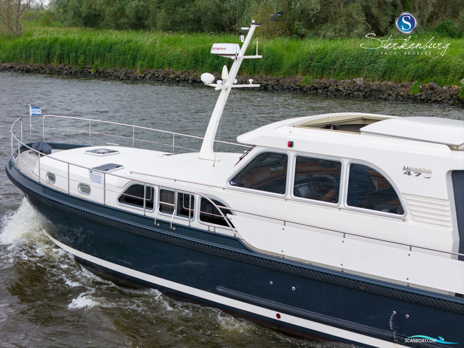 Linssen Grand Sturdy 470 Sedan Wheelhouse