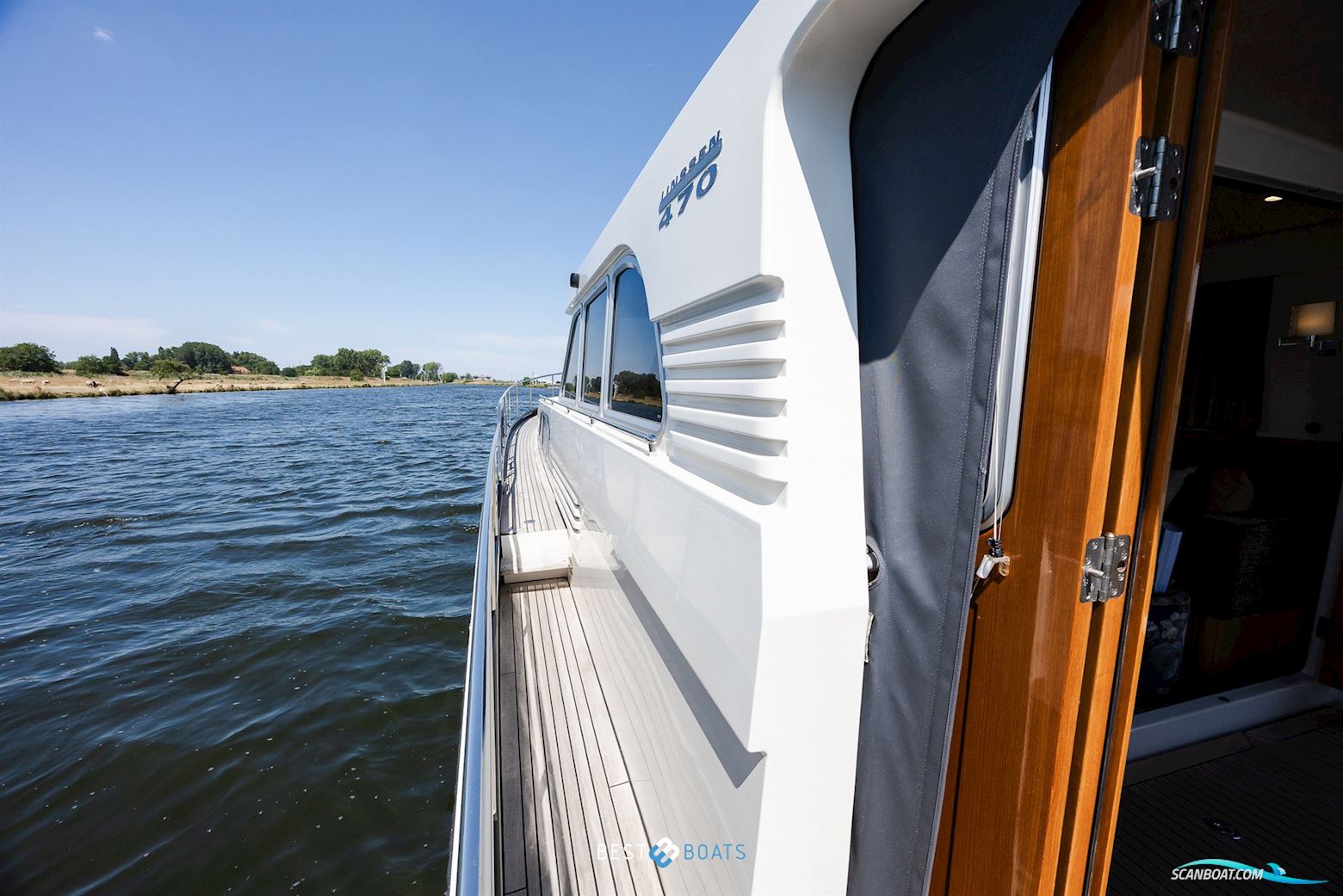 Linssen Grand Sturdy 470 Sedan Wheelhouse