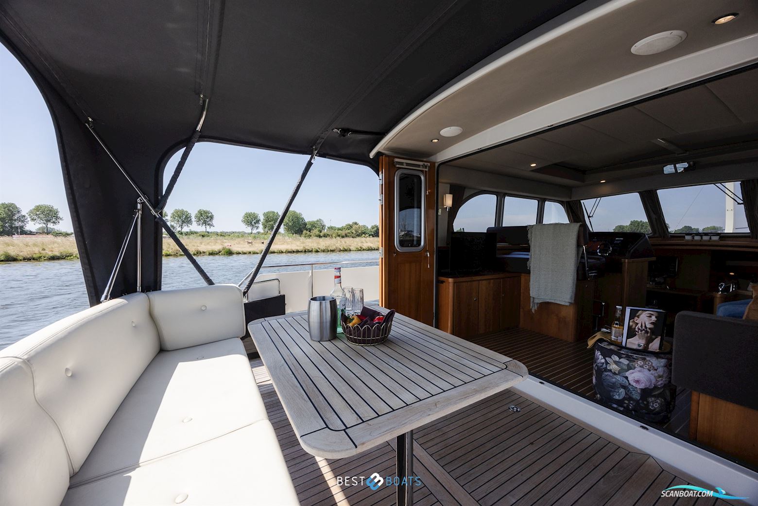 Linssen Grand Sturdy 470 Sedan Wheelhouse