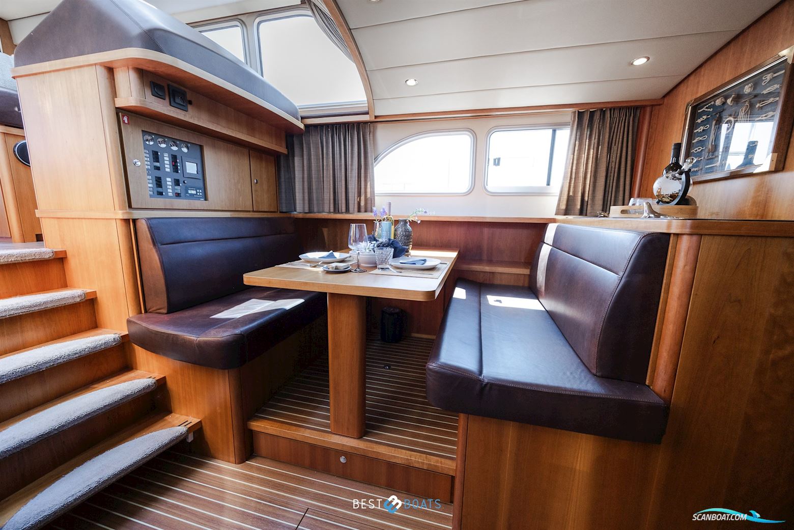 Linssen Grand Sturdy 470 Sedan Wheelhouse