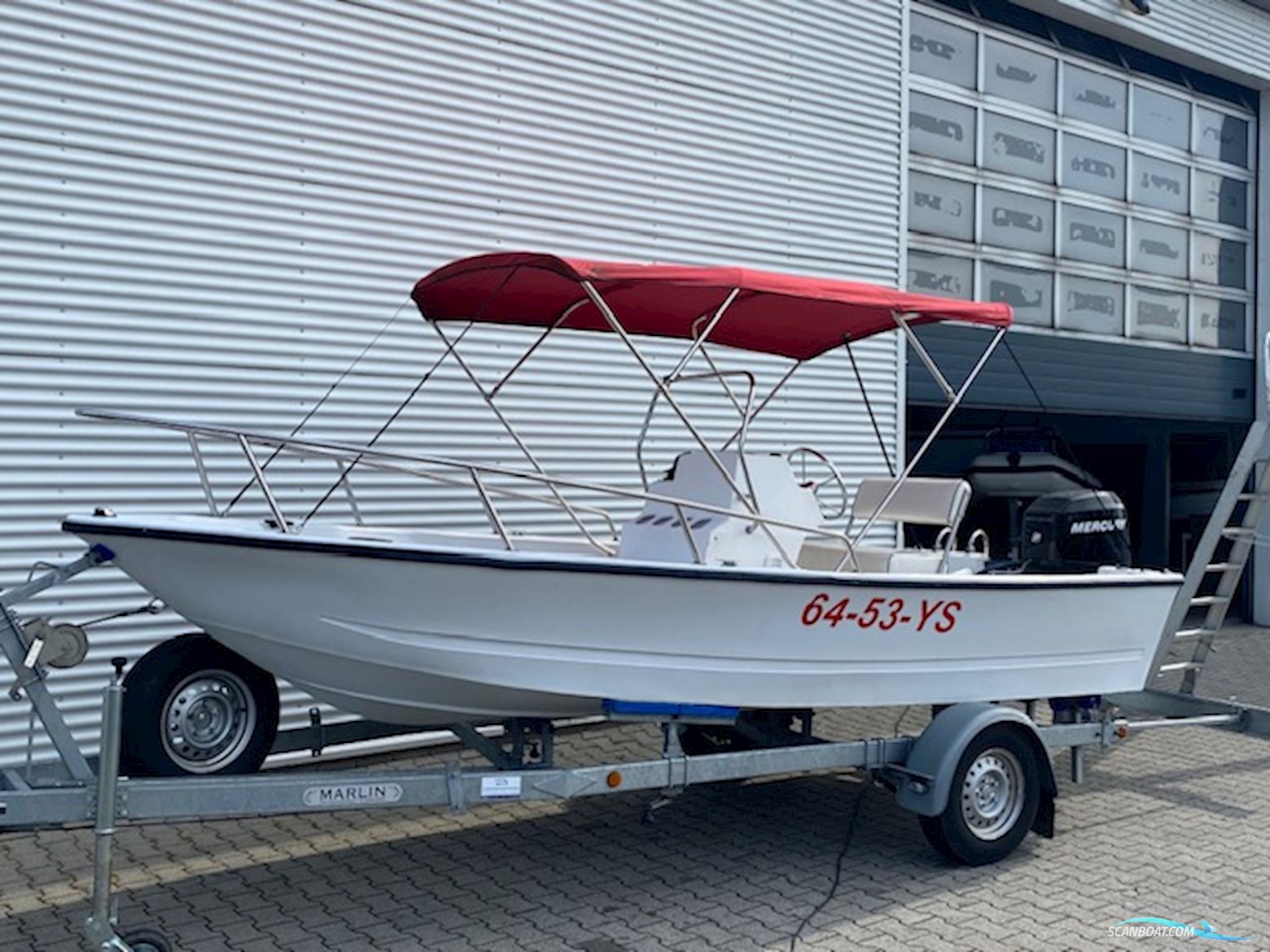Logic V17CC Motorboten 2001, met Mercury motor, The Netherlands