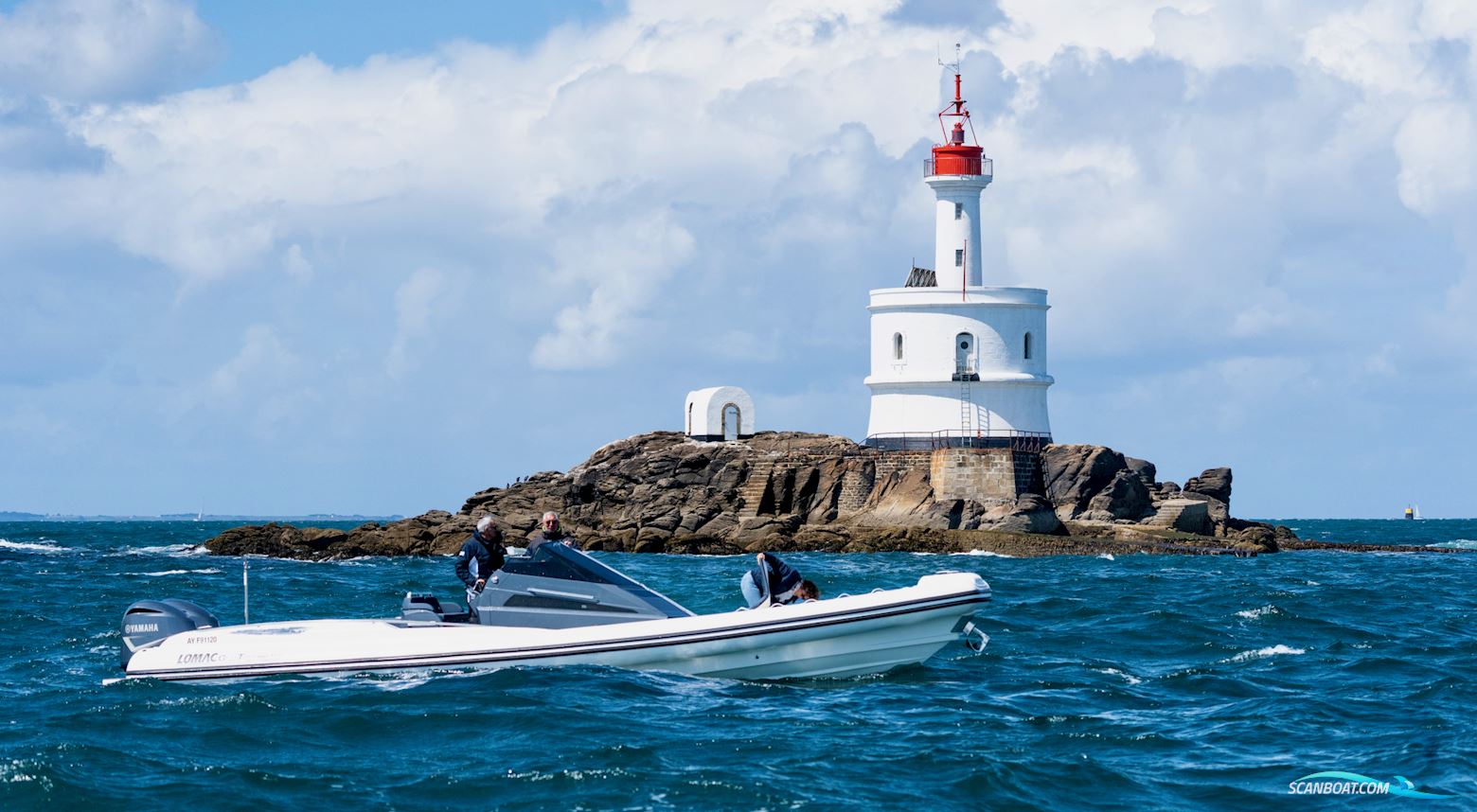 Lomac GRAN TURISMO 10.5 Motorboten 2019, met YAMAHA Twin V8 F350 AETX motor, France