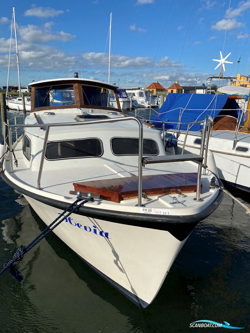Luna 26 Motorboten 1974, met Volvo Penta 2002 motor, Denemarken