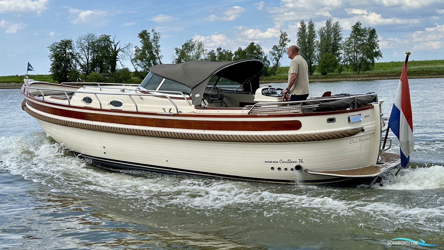 Makma Caribbean 36/4 Motorboten 2007, met Yanmar motor, The Netherlands