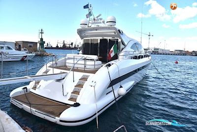 Mangusta 72 Motorboten 2002, met Man motor, Italië