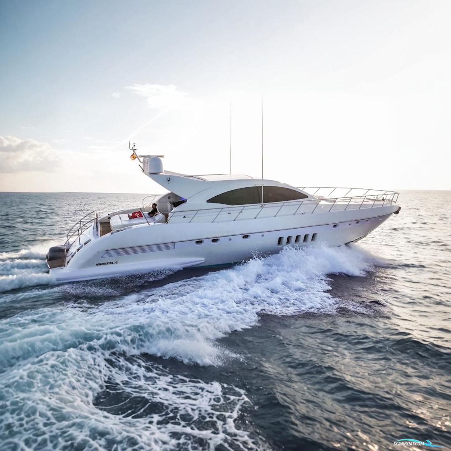 Mangusta 72 Motorboten 2002, met Man D2842LE404 motor, Spain