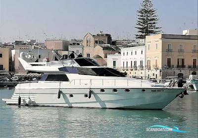 Marci 65 Fly Motorboten 2001, met Caterpillar 3412 motor, Denemarken