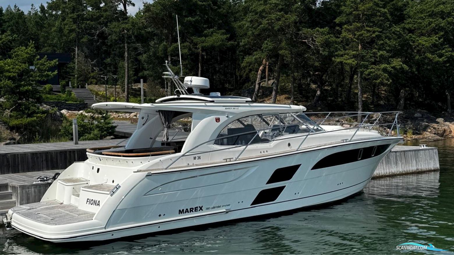 Marex 360 Cabriolet Cruiser Motorboten 2025, met Volvo Penta D4 - 320 motor, Finland