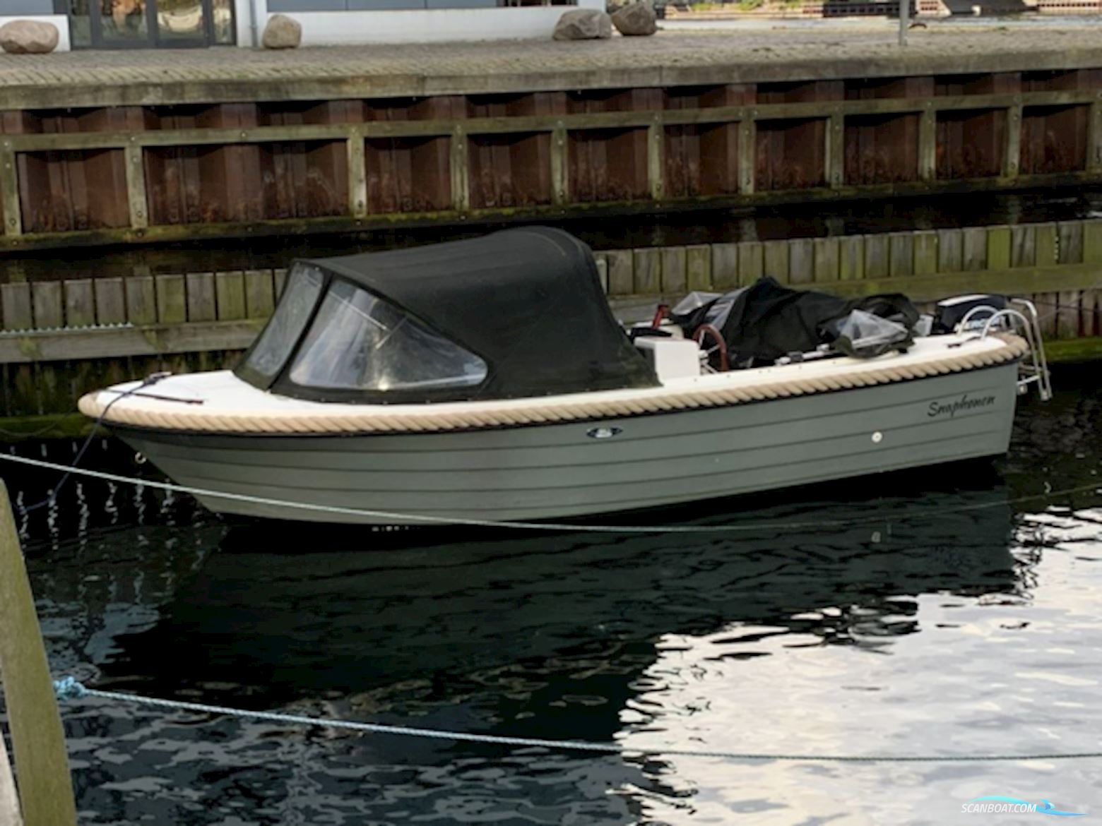 Marion 500 Motorboten , met Mercury motor, Denemarken