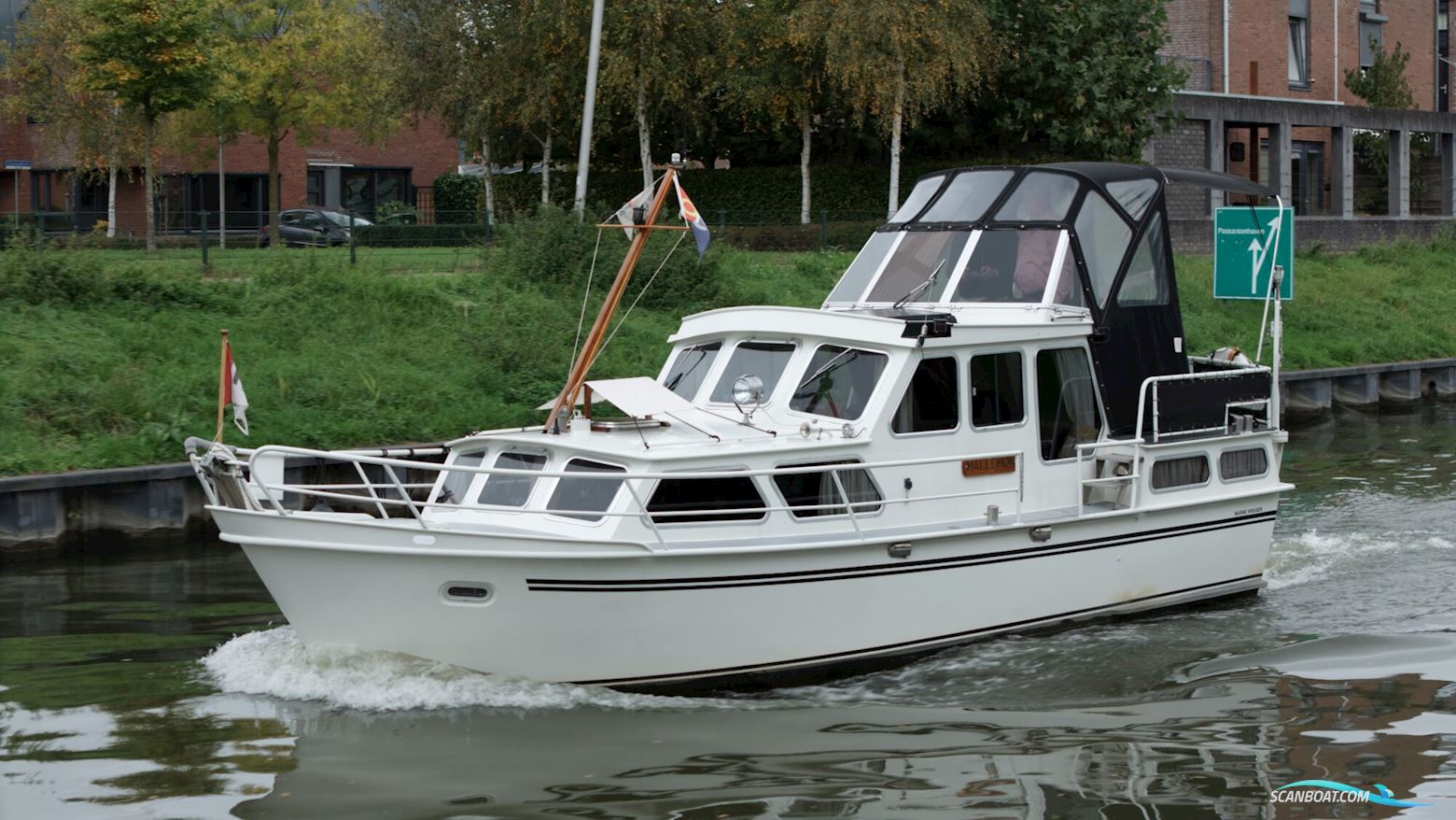Marne Kruiser 9.50 AK Cabrio Motorboten 1984, met Yanmar motor, The Netherlands