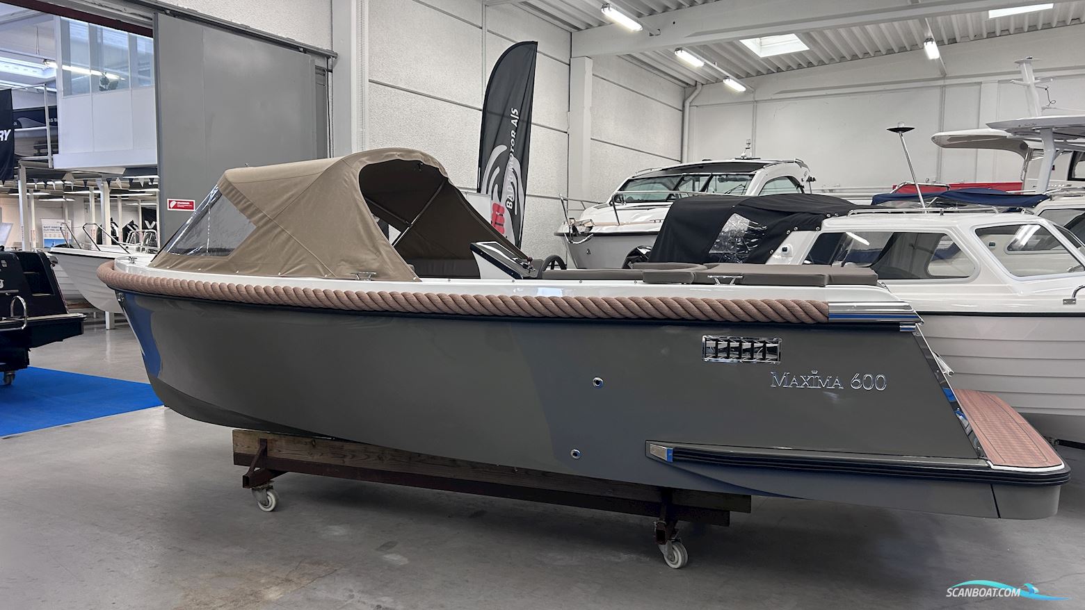 Maxima 600 Motorboten 2026, met Mercury 20 hk 4-takt motor, Denemarken