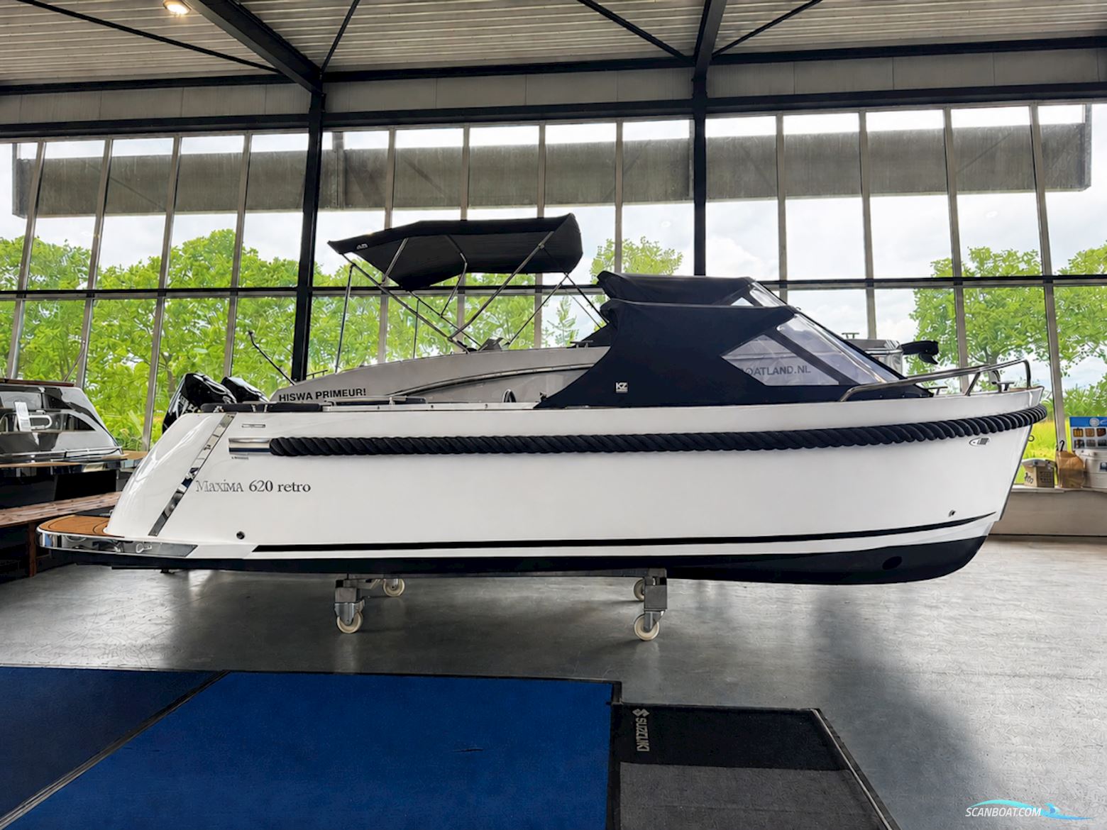 Maxima 620 Retro Tender aanbieding! Motorboten 2025, met Suzuki motor, The Netherlands