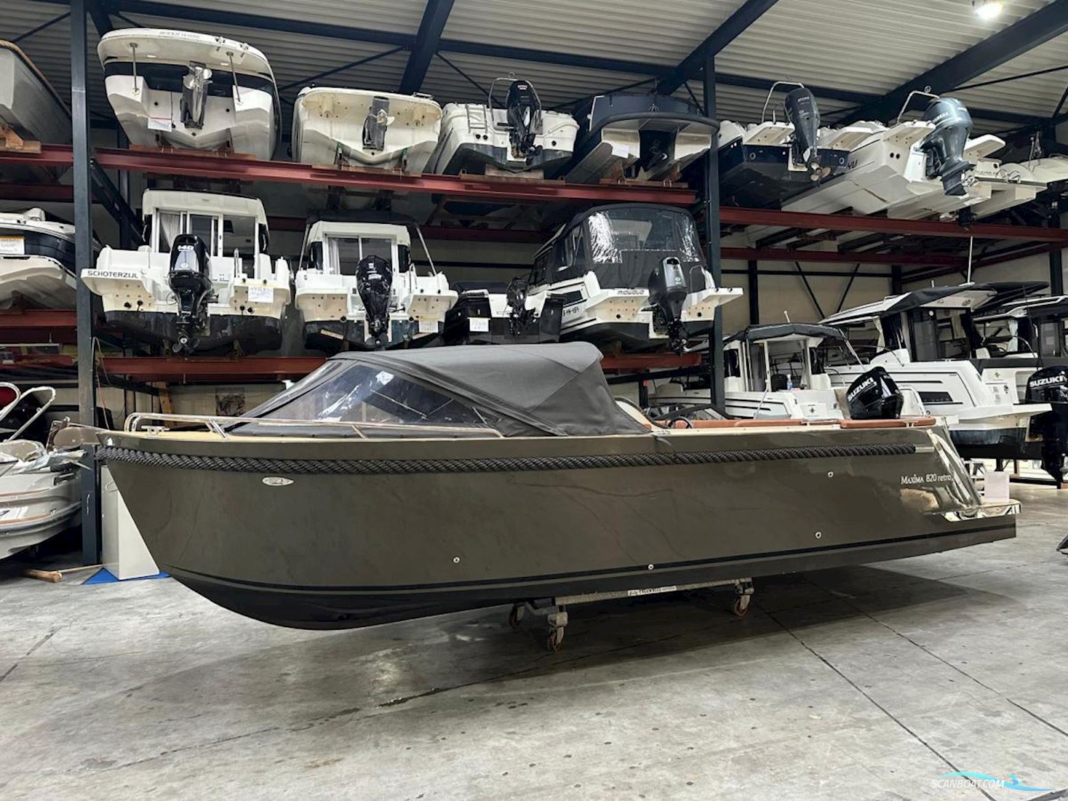 Maxima 820 Retro Motorboten 2026, met Honda motor, The Netherlands