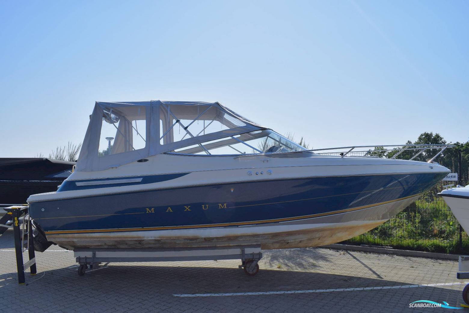 Maxum 2300 SC - Mercruiser 5.7L/Udstyr Motorboten 1996, met Mercruiser 5.7L motor, Denemarken