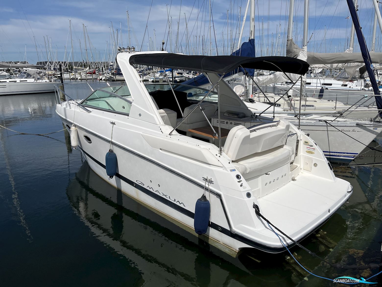 Maxum 2900 SE (2008) - Nedsat Motorboten 2008, met Mercruisser motor, Denemarken