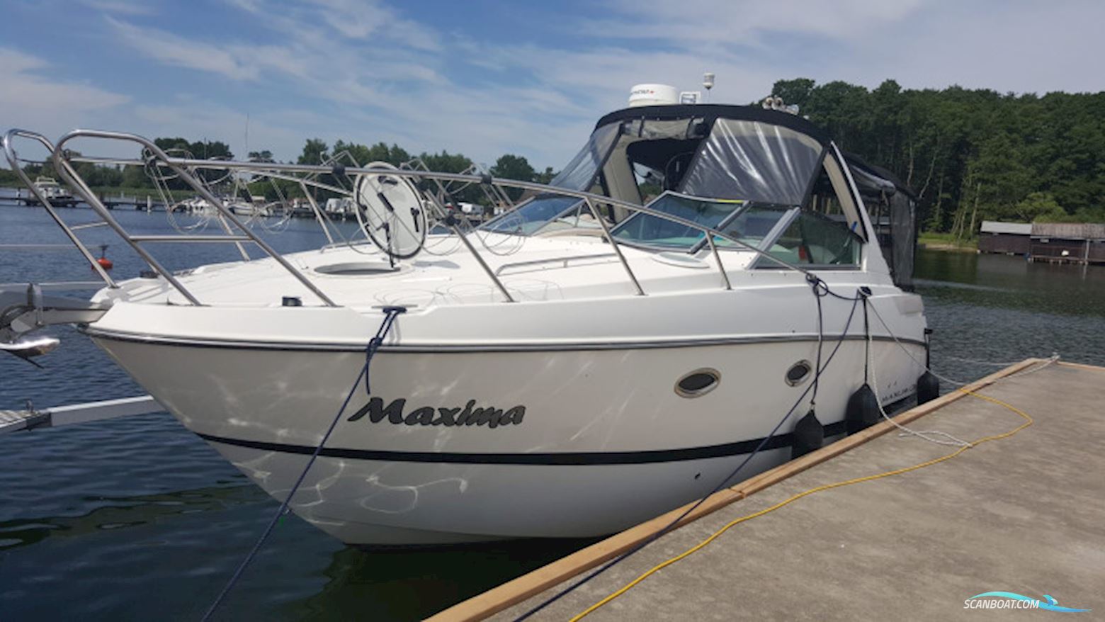 Maxum 2900 SE Motorboten 2009, met Mercrusier 5.0 Mpi motor, Duitsland