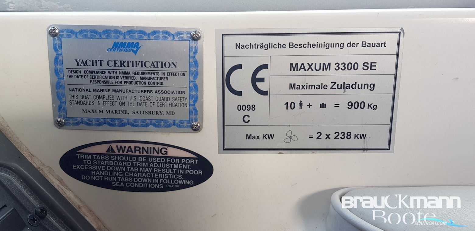 Maxum 3300 SE