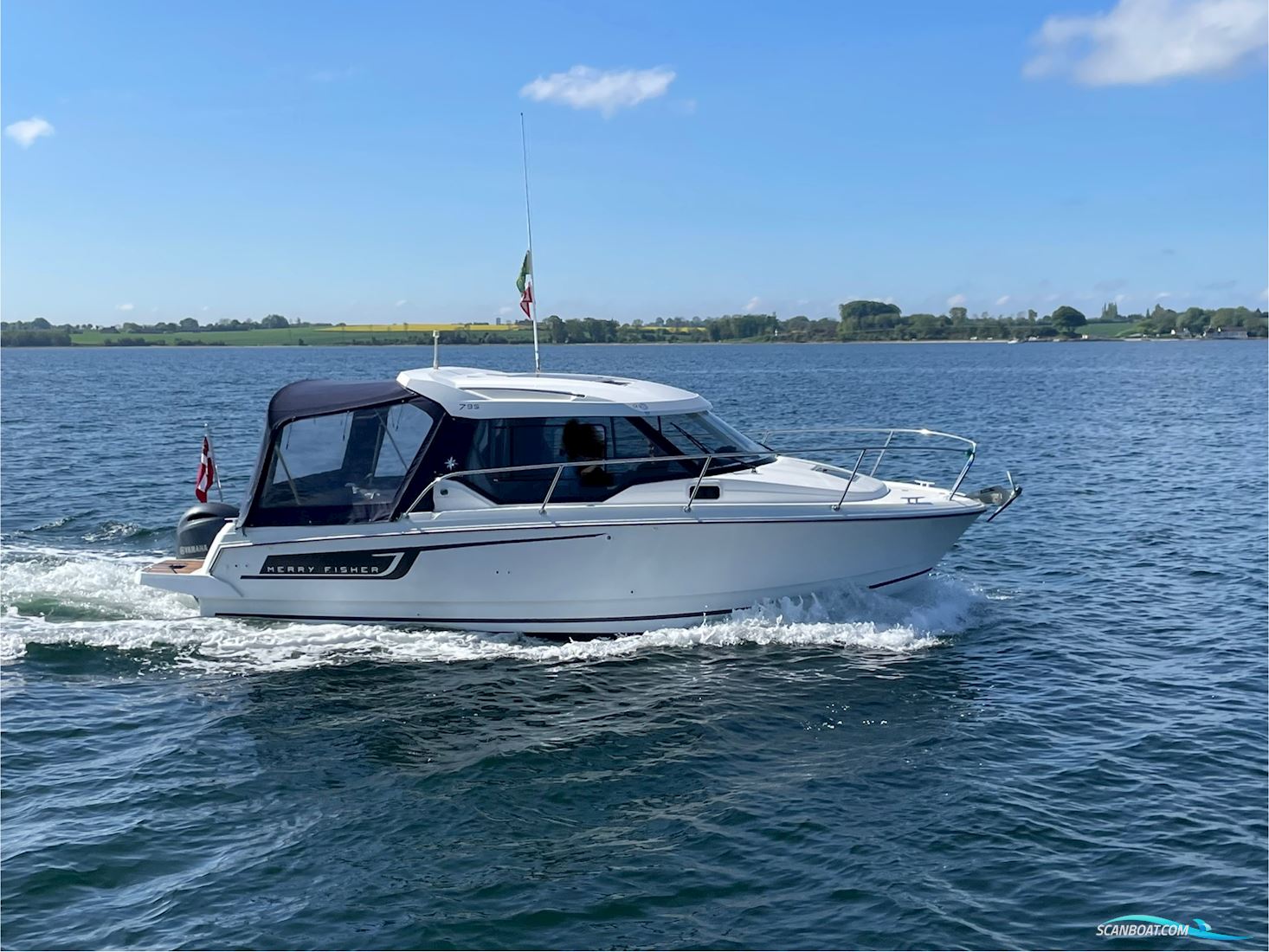 Merry Fisher 795 Motorboten 2016, met Yamaha motor, Denemarken
