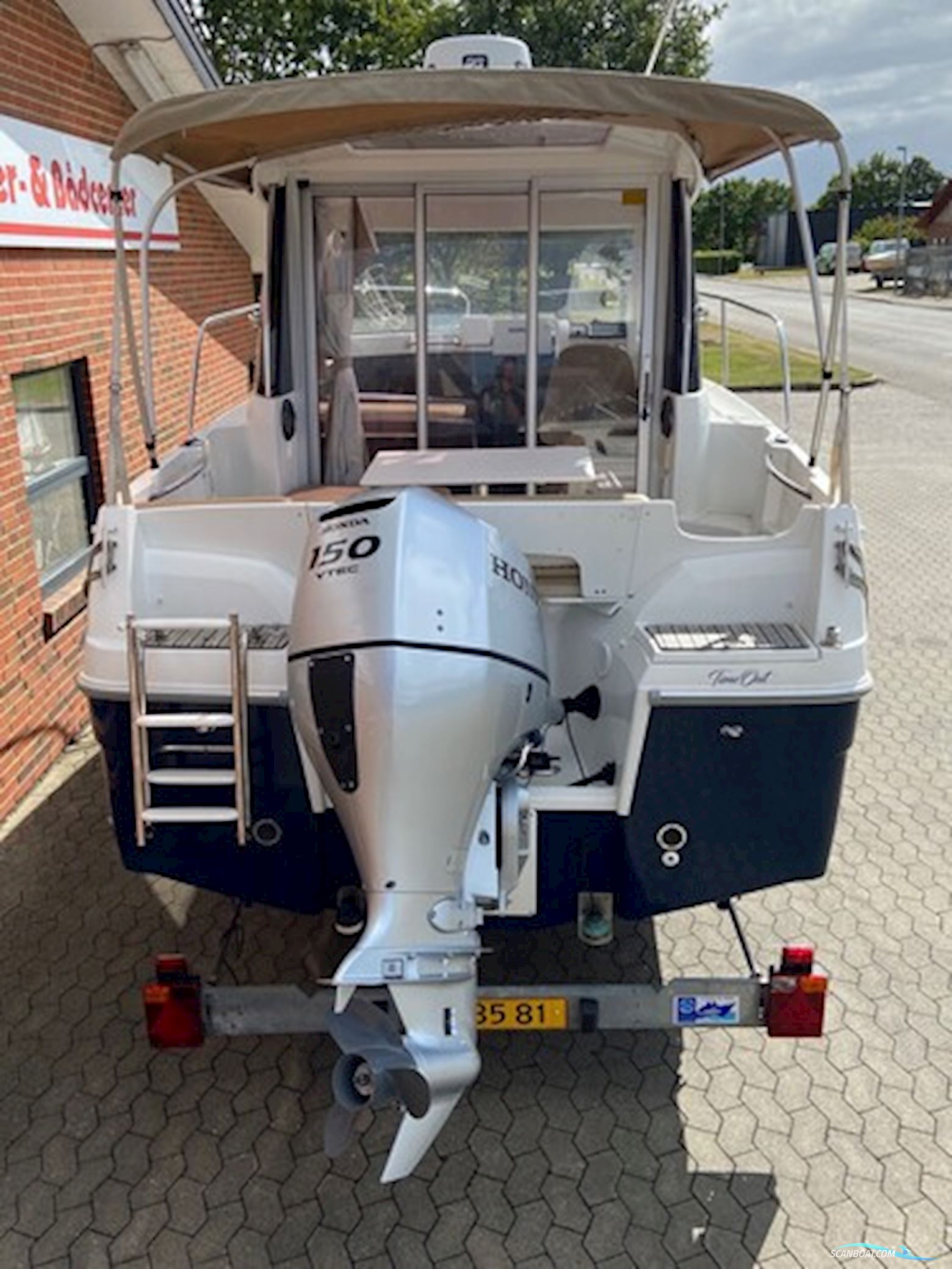 Merryfisher 645 m/Honda F150 hk V-Tec og Variant trailer