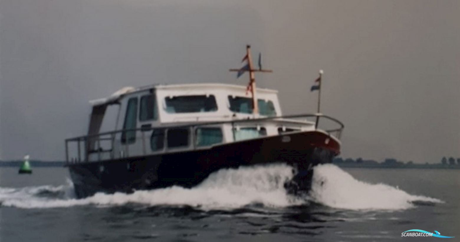 Merwe Kruiser 10.40 OK Motorboten 1980, met Daf motor, The Netherlands