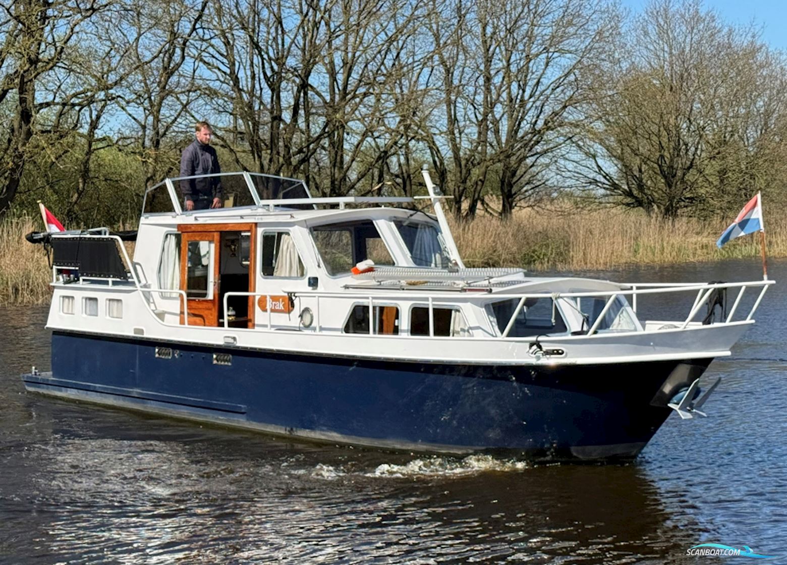 Molenkruiser 1050 Motorboten 1989, met Mercedes motor, The Netherlands